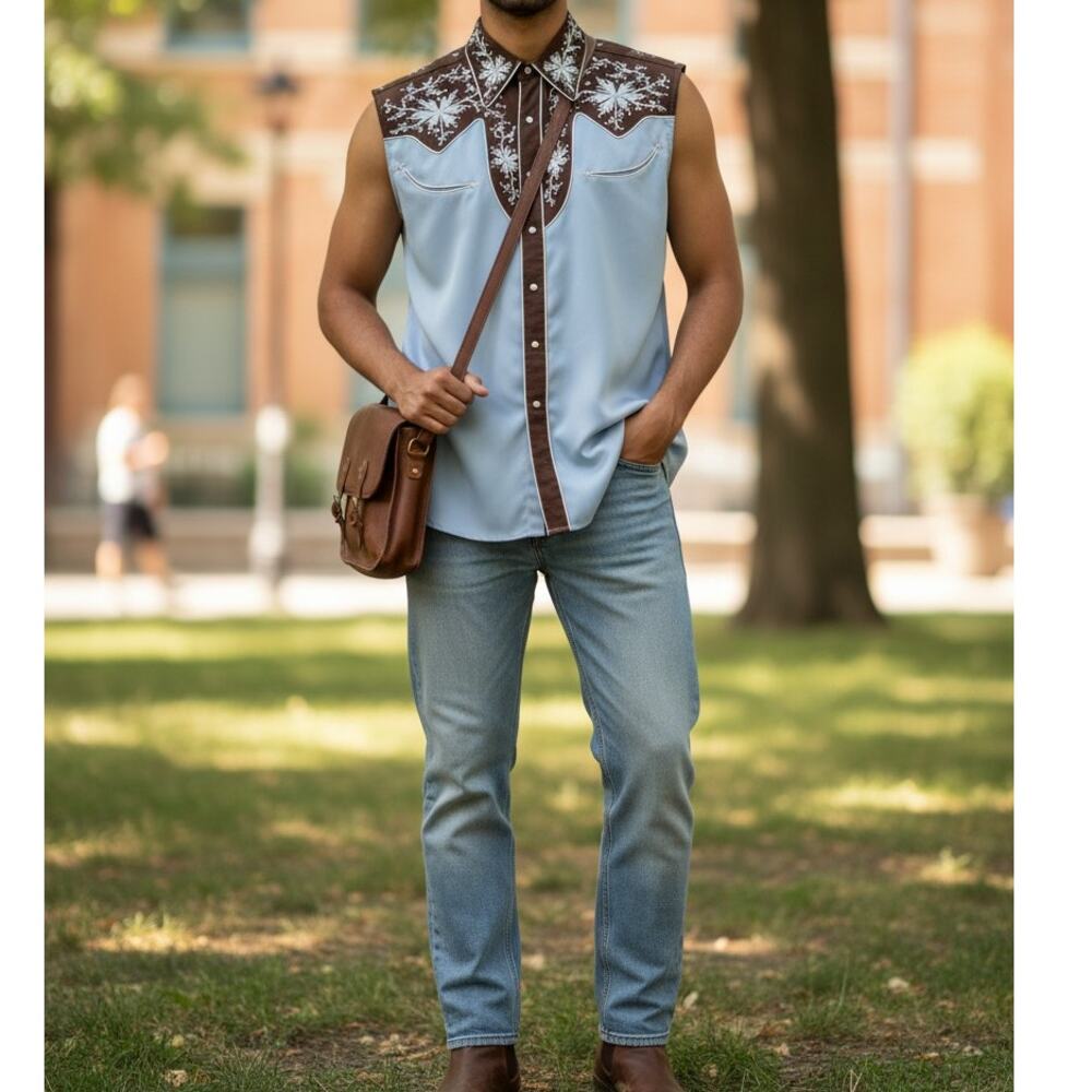 Jaime Custom Tailoring Stage Worn Band Country Western Shirt